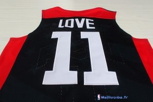 Maillot NBA Pas Cher USA 2012 Kevin Love 11 Noir