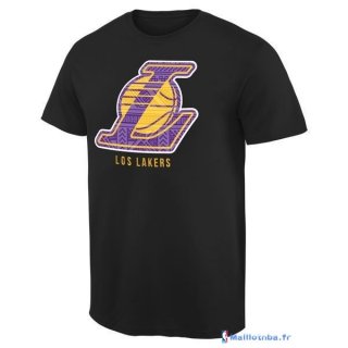 T-Shirt NBA Pas Cher Los Angeles Lakers Noir 04