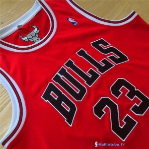 Maillot NBA Pas Cher Chicago Bulls Michael Jordan 23 Rouge Noir