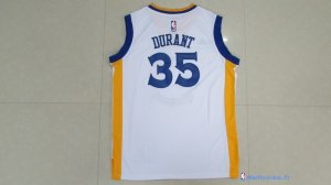 Maillot NBA Pas Cher Golden State Warriors Junior Kevin Durant 35 Blanc