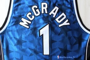 Maillot NBA Pas Cher Orlando Magic Tracy McGrady 1 Bleu Sombre