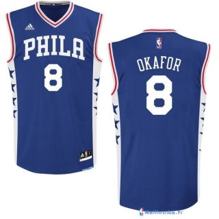 Maillot NBA Pas Cher Philadelphia Sixers Julius Erving 8 Bleu