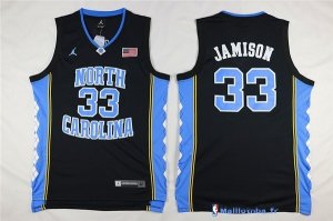 Maillot NCAA Pas Cher North Carolina Antawn Jamison 30 Noir