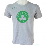 Maillot NBA Pas Cher Boston Celtics Nike Gris