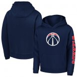 Washington Wizards Fanatics Branded Navy Zone Pullover Hoodie