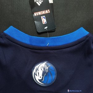 Maillot NBA Pas Cher Dallas Mavericks Rajon Rondo 9 Bleu Profond