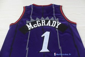 Maillot NBA Pas Cher Toronto Raptors Tracy McGrady 1 Retro Pourpre