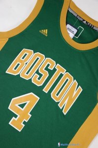 Maillot NBA Pas Cher Boston Celtics Isaiah Thomas 4 Vert Orange