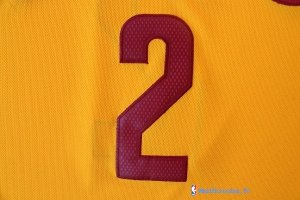 Maillot NBA Pas Cher Cleveland Cavaliers Kyrie Irving 2 Jaune