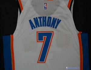 Maillot NBA Pas Cher Oklahoma City Thunder Carmelo Anthony 7 Blanc Association 2017/18