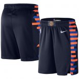 New York Knicks Nike Navy 2019/20 City Edition Swingman Shorts