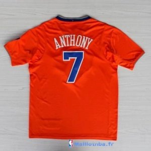 Maillot NBA Pas Cher Noël New York Knicks Anthony 7 Orange