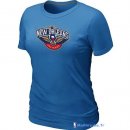 T-Shirt NBA Pas Cher Femme New Orleans Pelicans Bleu