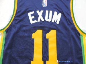 Maillot NBA Pas Cher Utah Jazz Junior Dante Exum 11 Bleu