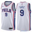 Maillot NBA Pas Cher Philadelphia Sixers Dario Saric 9 Blanc Association 2017/18