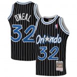 Orlando Magic Shaquille O'Neal Mitchell & Ness Black 1994-95 Hardwood Classics Swingman Throwback Jersey