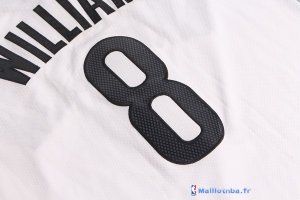 Maillot NBA Pas Cher Brooklyn Nets Deron Michael Williams 8 Blanc