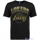 T-Shirt NBA Pas Cher Los Angeles Lakers Noir 03