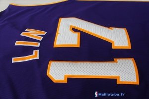 Maillot NBA Pas Cher Los Angeles Lakers Jeremy Lin 17 Pourpre