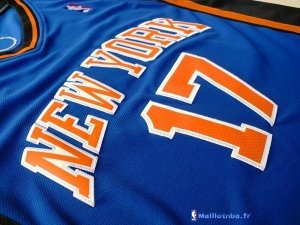 Maillot NBA Pas Cher New York Knicks Jeremy Lin 17 Bleu