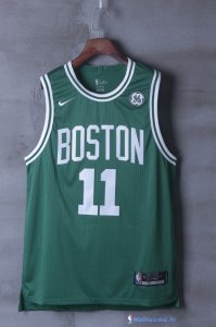 Maillot NBA Pas Cher Boston Celtics Kyrie Irving 11 Vert 2017/18