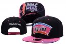 Bonnet NBA San Antonio Spurs 2016 Noir Rose