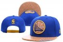 Bonnet NBA Golden State Warriors 2016 Bleu Or