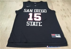 Maillot NCAA Pas Cher San Diego State Kawhi Leonard 15 Noir