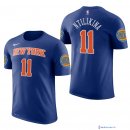 Maillot Manche Courte New York Knicks Frank Ntilikina 11 Bleu 2017/18