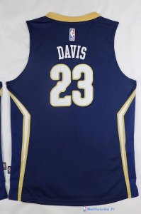 Maillot NBA Pas Cher New Orleans Pelicans Junior Anthony Davis 23 Bleu