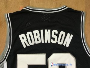 Maillot NBA Pas Cher San Antonio Spurs David Robinson 50 Noir