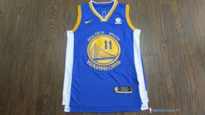 Maillot NBA Pas Cher Golden State Warriors Klay Thompson 11 Bleu 2017/18