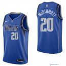 Maillot NBA Pas Cher Dallas Mavericks Doug McDermott 20 Bleu Icon 2017/18