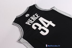 Maillot NBA Pas Cher Brooklyn Nets Paul Pierce 34 Noir