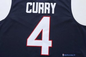 Maillot NBA Pas Cher USA 2014 Curry 4 Noir