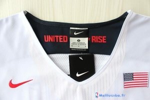 Maillot NBA Pas Cher USA 2012 Kyrie Irving 23 Blanc