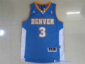 Maillot NBA Pas Cher Denver Nuggets Allen Iverson 3 Bleu