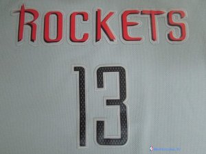 Maillot NBA Pas Cher Houston Rockets James Harden 13 Gris MC