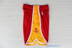 Pantalon NBA Pas Cher Houston Rockets Retro Rouge