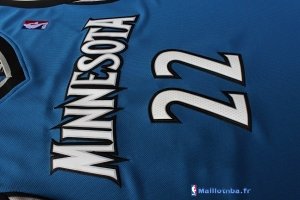 Maillot NBA Pas Cher Minnesota Timberwolves Andrew Wiggins 22 Bleu