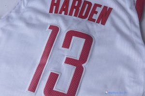 Maillot NBA Pas Cher Houston Rockets James Harden 13 Blanc Association 2017/18