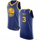 Maillot NBA Pas Cher Golden State Warriors David West 3 Bleu Icon 2017/18