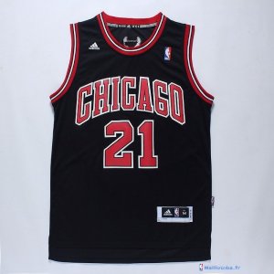 Maillot NBA Pas Cher Chicago Bulls Jimmy Butler 21 Noir