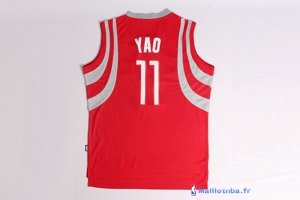 Maillot NBA Pas Cher Houston Rockets Yao Ming 11 Rouge