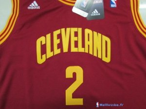 Maillot NBA Pas Cher Cleveland Cavaliers Junior Kyrie Irving 2 Rouge