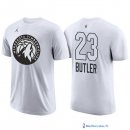 Maillot Manche Courte All Star 2018 Jimmy Butler 23 Blanc