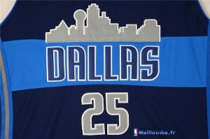 Maillot NBA Pas Cher Dallas Mavericks Chandler Parsons 25 Bleu Profond