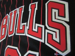Maillot NBA Pas Cher Chicago Bulls Junior Jimmy Butler 21 Noir Bande