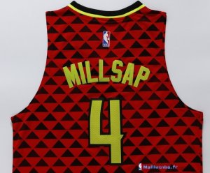 Maillot NBA Pas Cher Atlanta Hawks Paul Millsap 4 Rouge