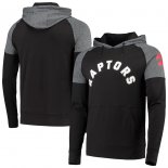 Toronto Raptors Fanatics Branded Black Made to Move Static Performance Raglan Pullover Hoodie